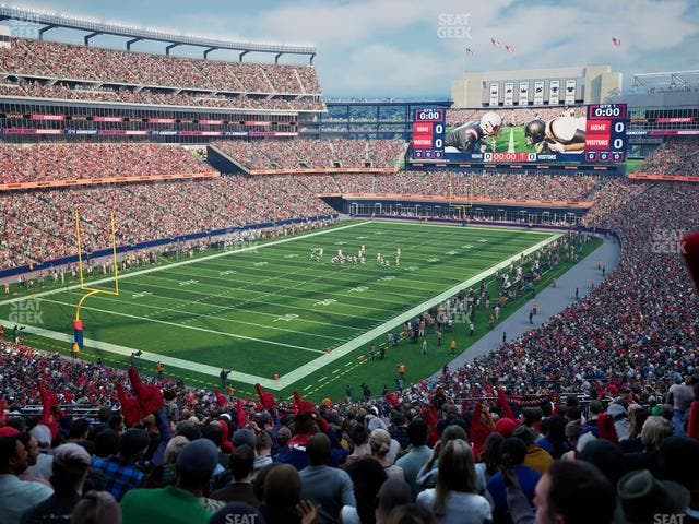 Gillette Stadium - Section 239 Seat View Gillette Stadium - Section 239 Seat View