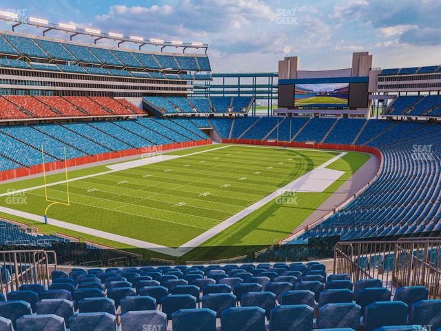 Gillette Stadium - Section 239 Seat View