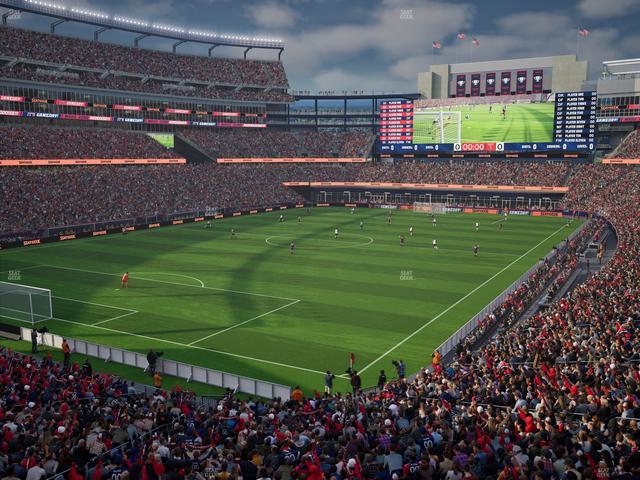 Gillette Stadium - Section 239 Seat View