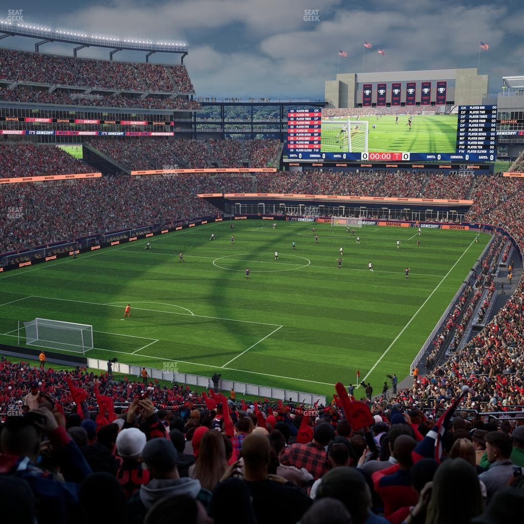 Gillette Stadium - Section 240 Seat View