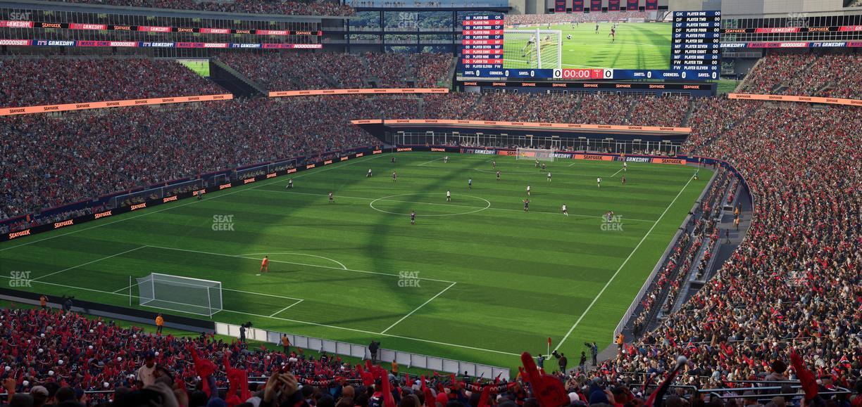 Gillette Stadium - Section 240 Seat View