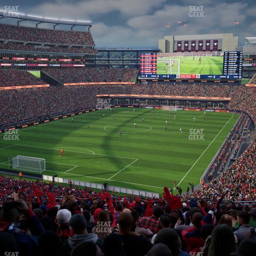 Gillette Stadium - Section 240 Seat View