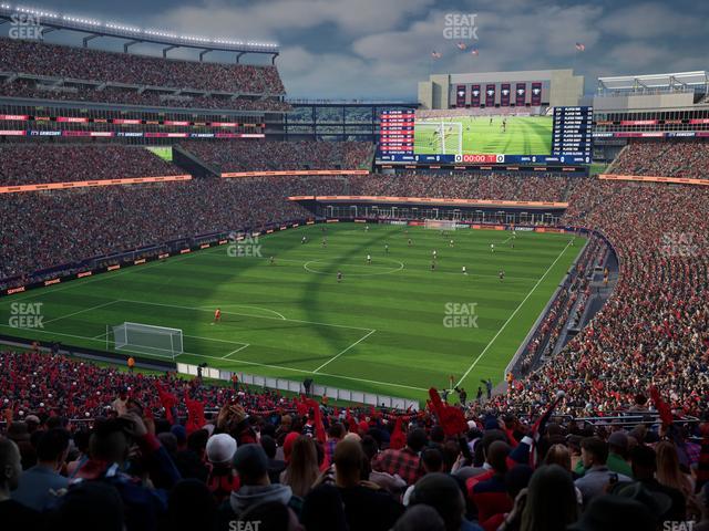 Gillette Stadium - Section 240 Seat View