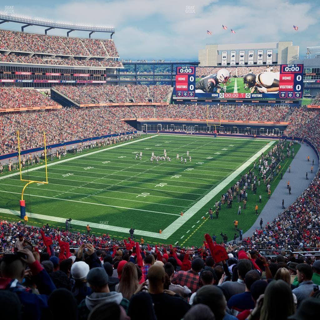 Gillette Stadium - Section 240 Seat View