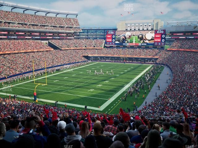 Gillette Stadium - Section 240 Seat View Gillette Stadium - Section 240 Seat View