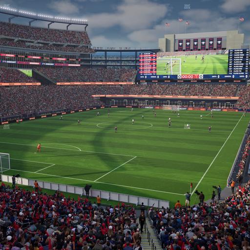 Gillette Stadium - Section 240 Seat View