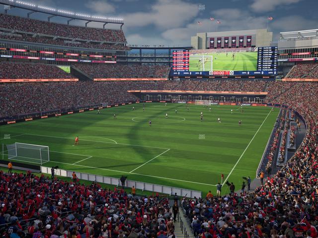 Gillette Stadium - Section 240 Seat View