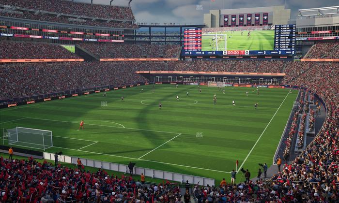 Gillette Stadium - Section 240 Seat View