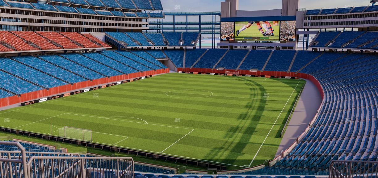 Gillette Stadium - Section 240 Seat View