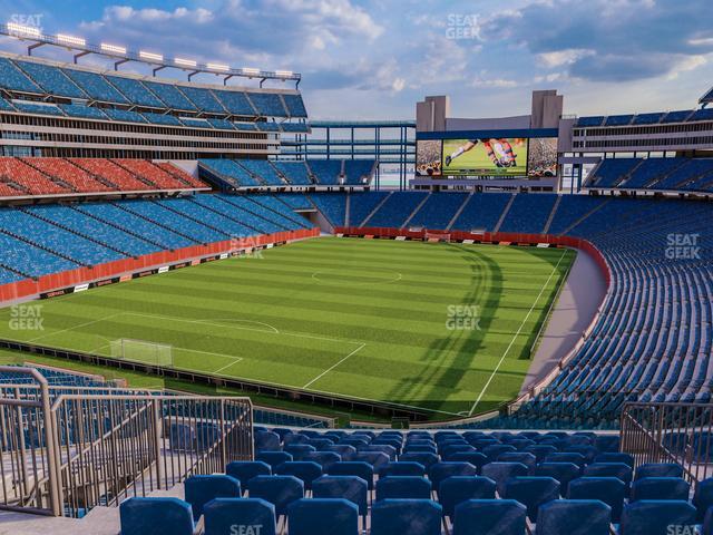 Gillette Stadium - Section 240 Seat View Gillette Stadium - Section 240 Seat View