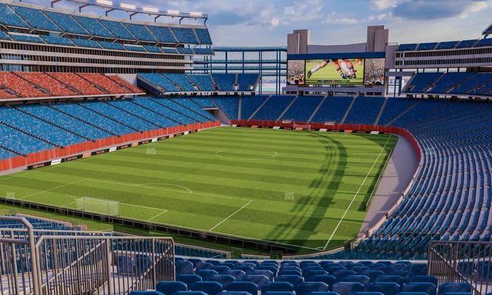 Gillette Stadium - Section 240 Seat View
