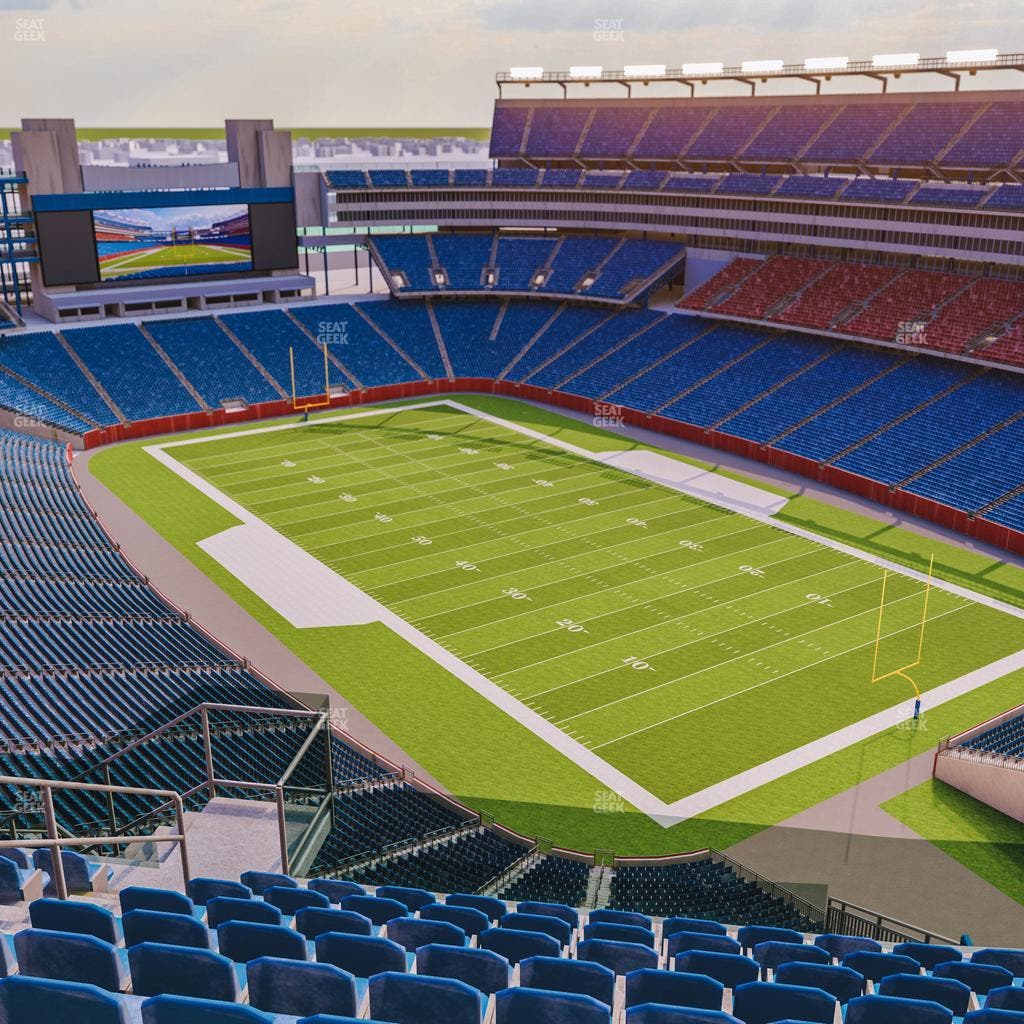Gillette Stadium - Section 301 Seat View