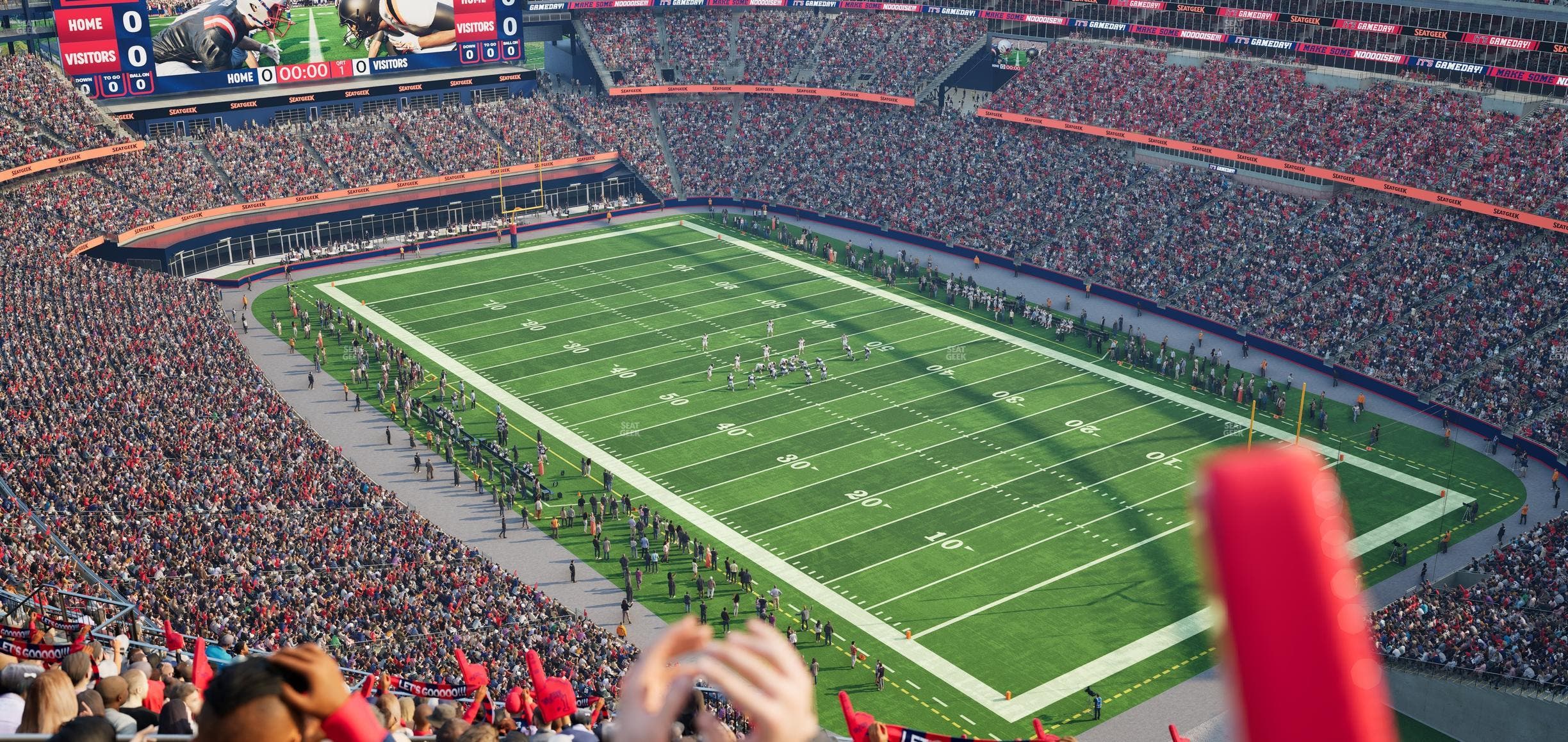 Gillette Stadium - Section 301 Seat View