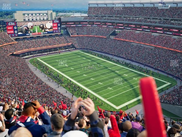 Gillette Stadium - Section 301 Seat View Gillette Stadium - Section 301 Seat View