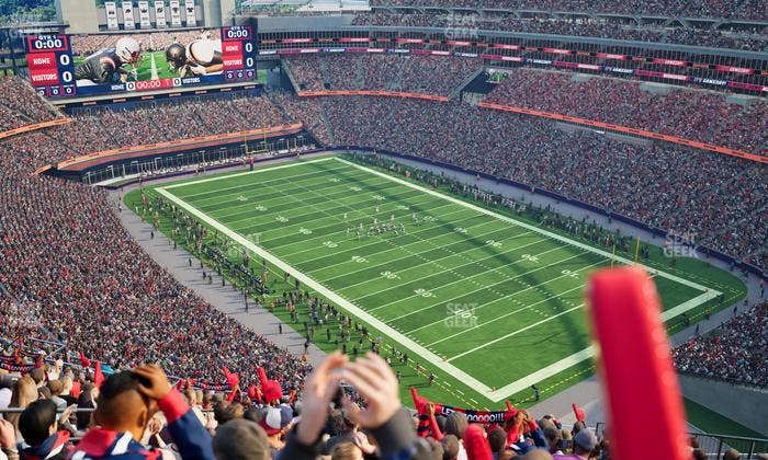 Gillette Stadium - Section 301 Seat View