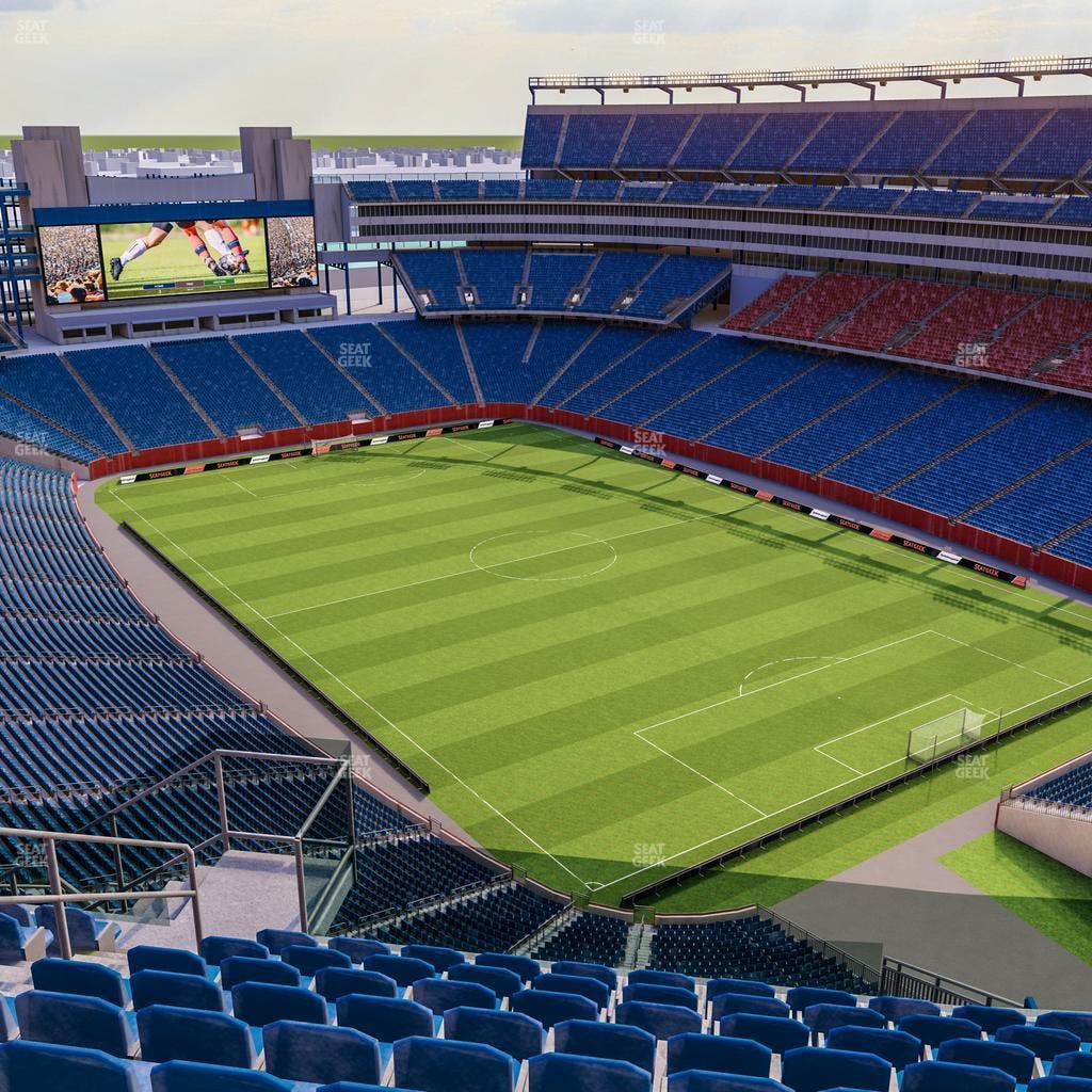 Gillette Stadium - Section 301 Seat View