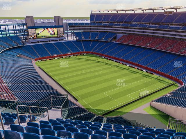 Gillette Stadium - Section 301 Seat View Gillette Stadium - Section 301 Seat View