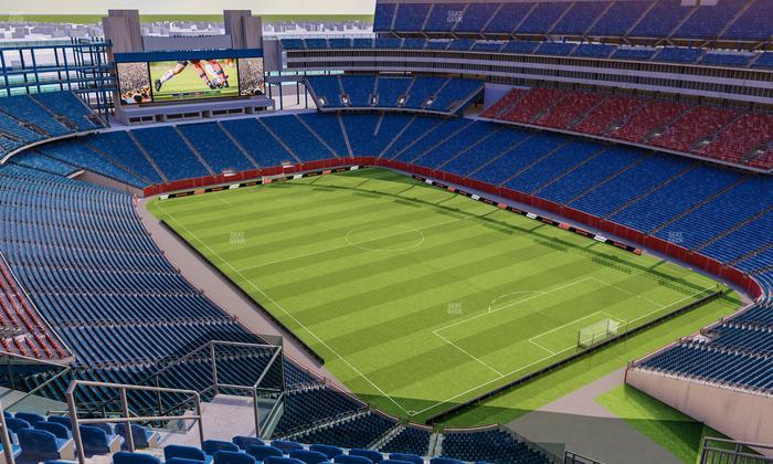 Gillette Stadium - Section 301 Seat View