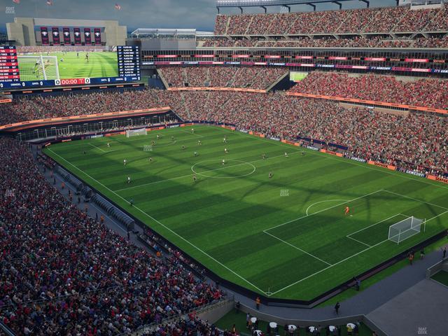 Gillette Stadium - Section 301 Seat View