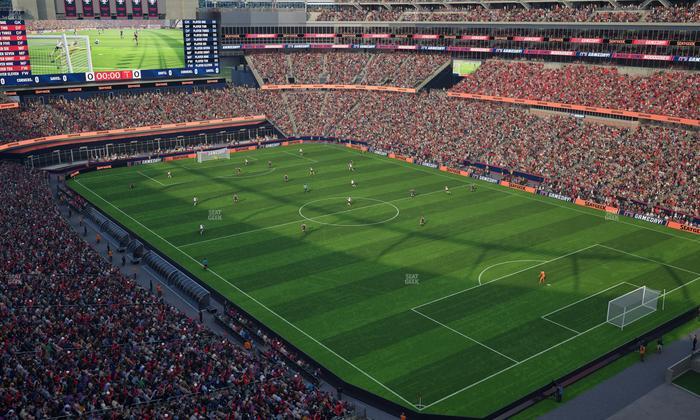 Gillette Stadium - Section 301 Seat View