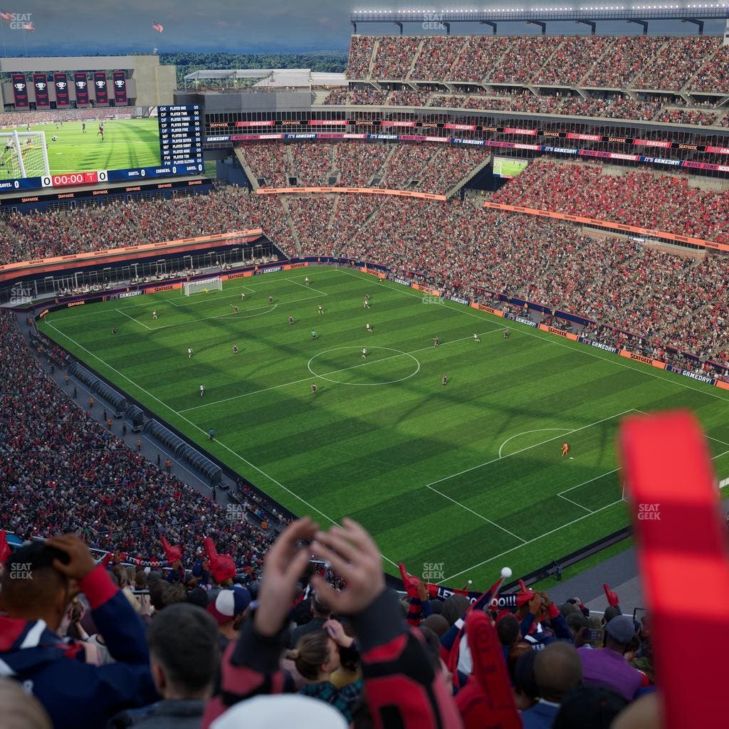 Gillette Stadium - Section 301 Seat View