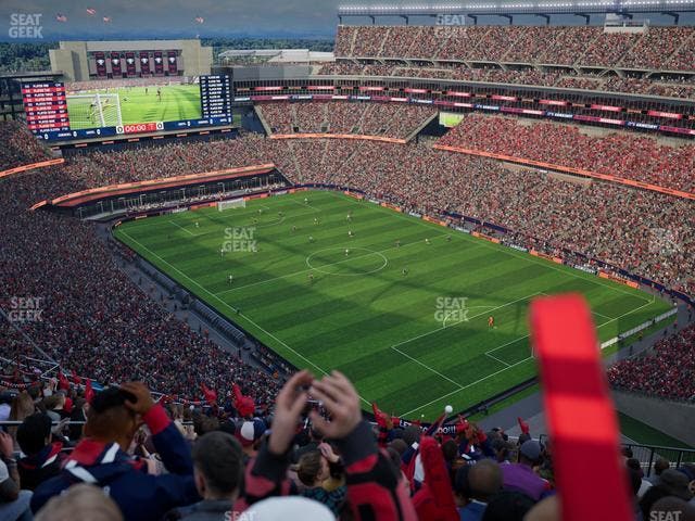 Gillette Stadium - Section 301 Seat View