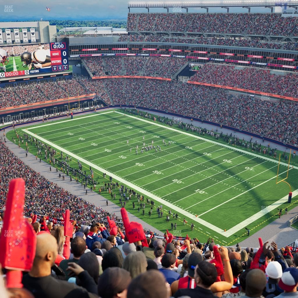 Gillette Stadium - Section 302 Seat View