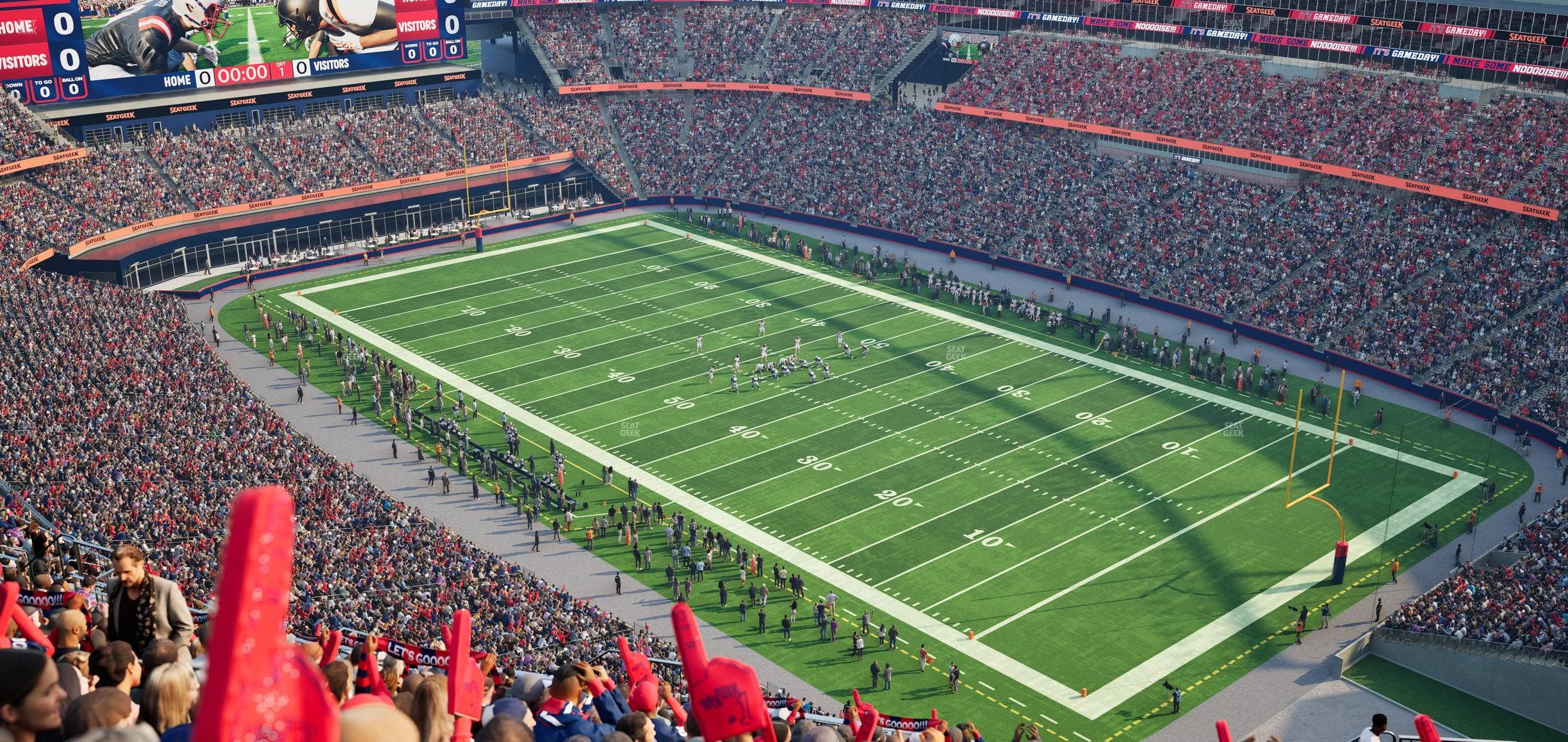 Gillette Stadium - Section 302 Seat View