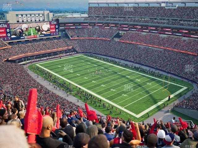 Gillette Stadium - Section 302 Seat View Gillette Stadium - Section 302 Seat View