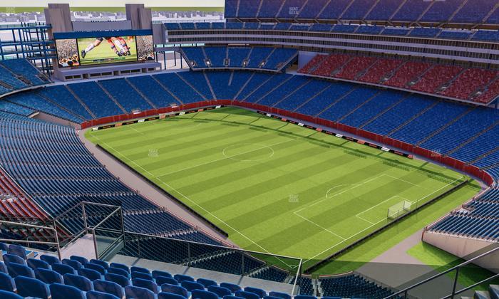 Gillette Stadium - Section 302 Seat View