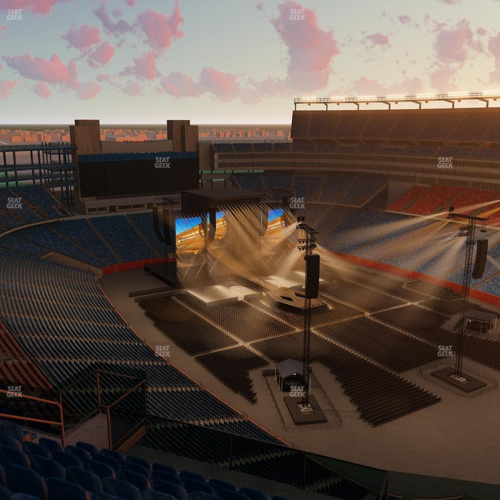 Gillette Stadium - Section 302 Seat View