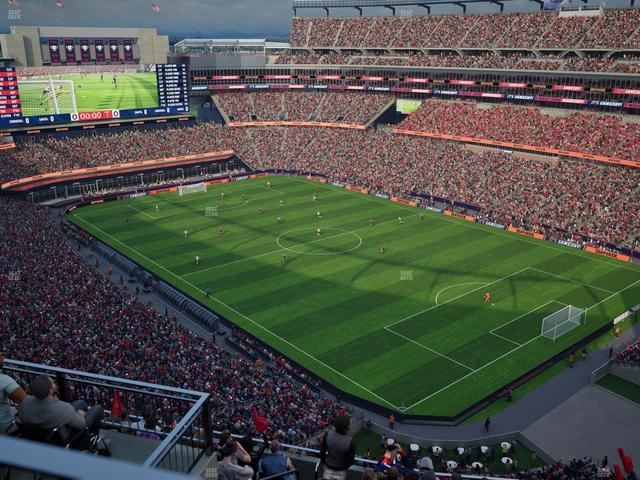 Gillette Stadium - Section 302 Seat View