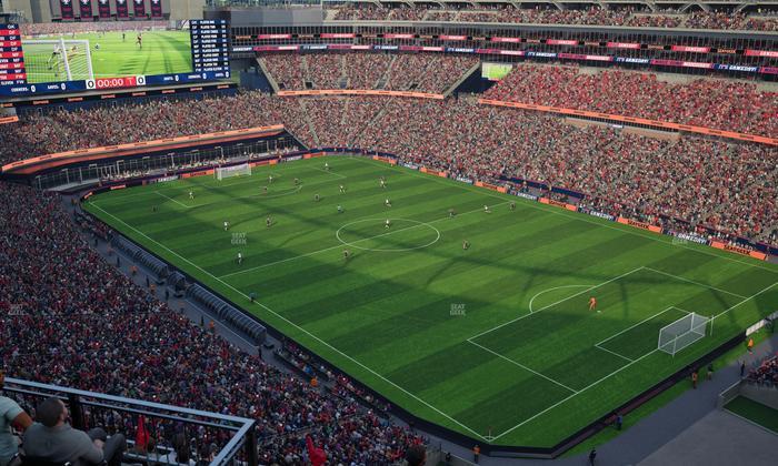 Gillette Stadium - Section 302 Seat View