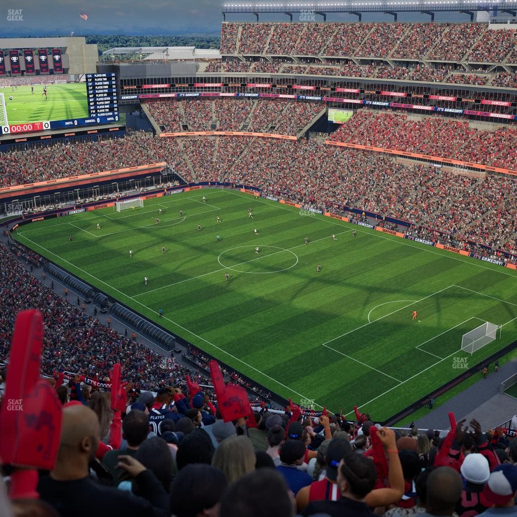 Gillette Stadium - Section 302 Seat View