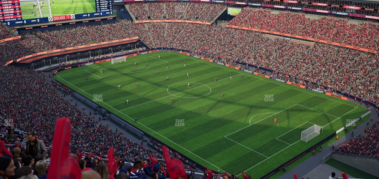 Gillette Stadium - Section 302 Seat View