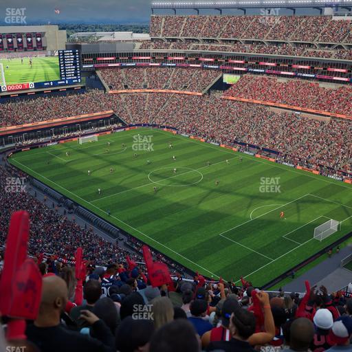 Gillette Stadium - Section 302 Seat View