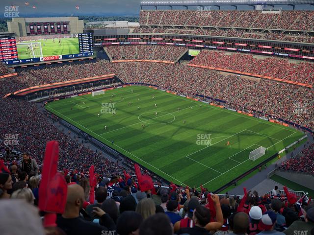 Gillette Stadium - Section 302 Seat View