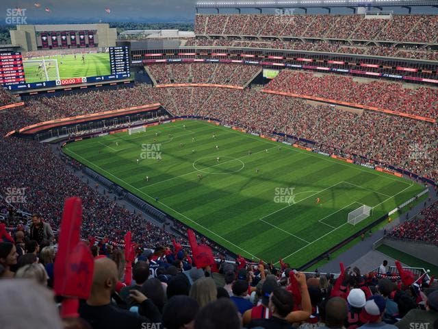 Gillette Stadium - Section 302 Seat View