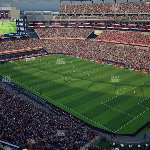 Gillette Stadium - Section 303 Seat View