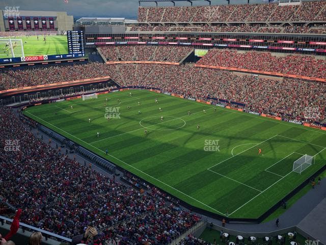 Gillette Stadium - Section 303 Seat View