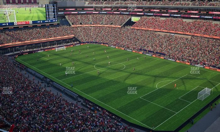 Gillette Stadium - Section 303 Seat View