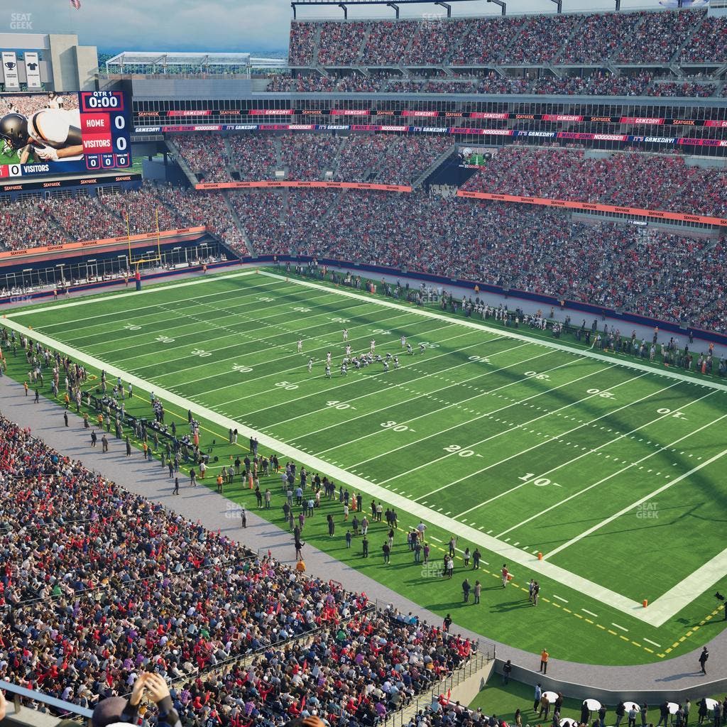 Gillette Stadium - Section 303 Seat View
