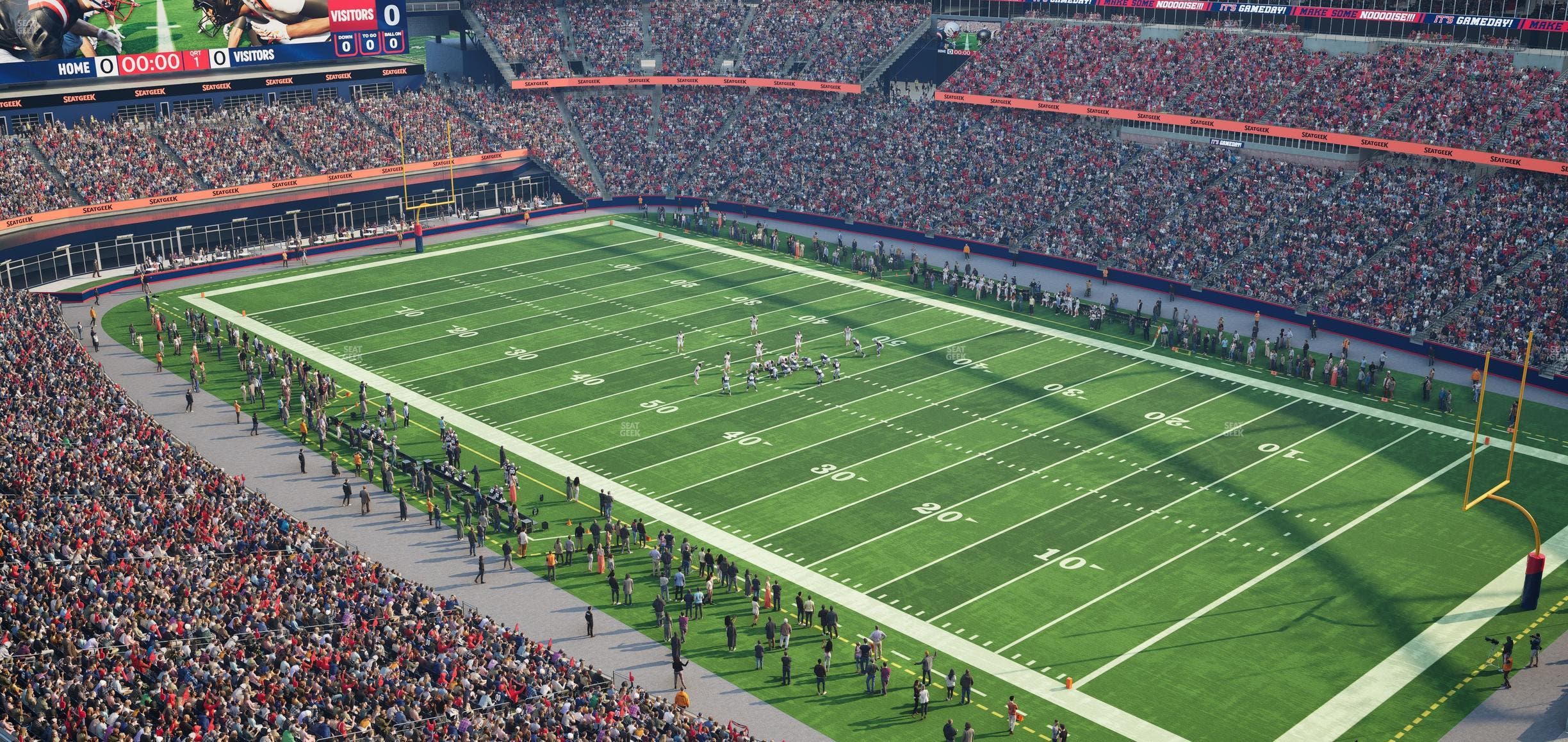 Gillette Stadium - Section 303 Seat View