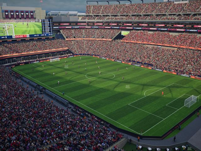 Gillette Stadium - Section 303 Seat View