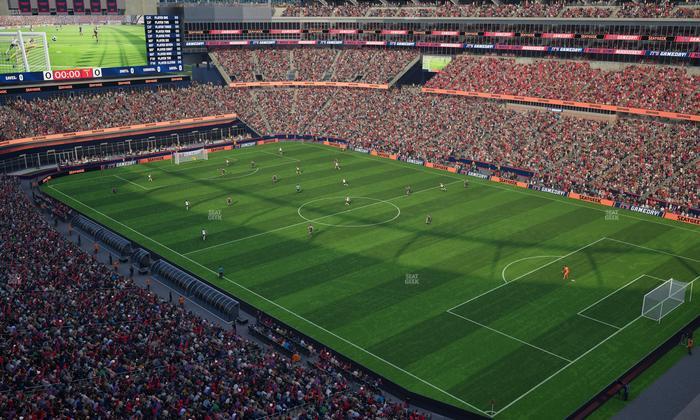 Gillette Stadium - Section 303 Seat View