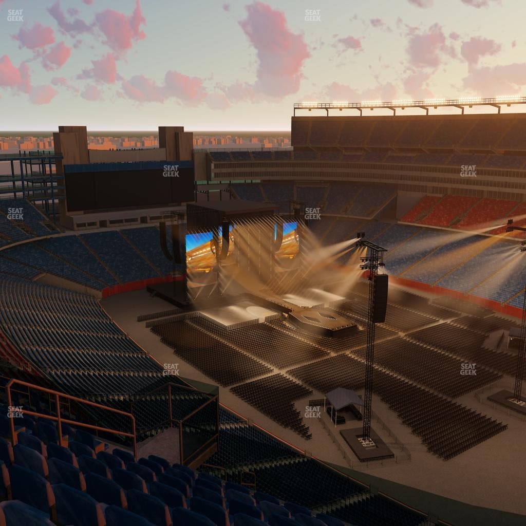 Gillette Stadium - Section 303 Seat View