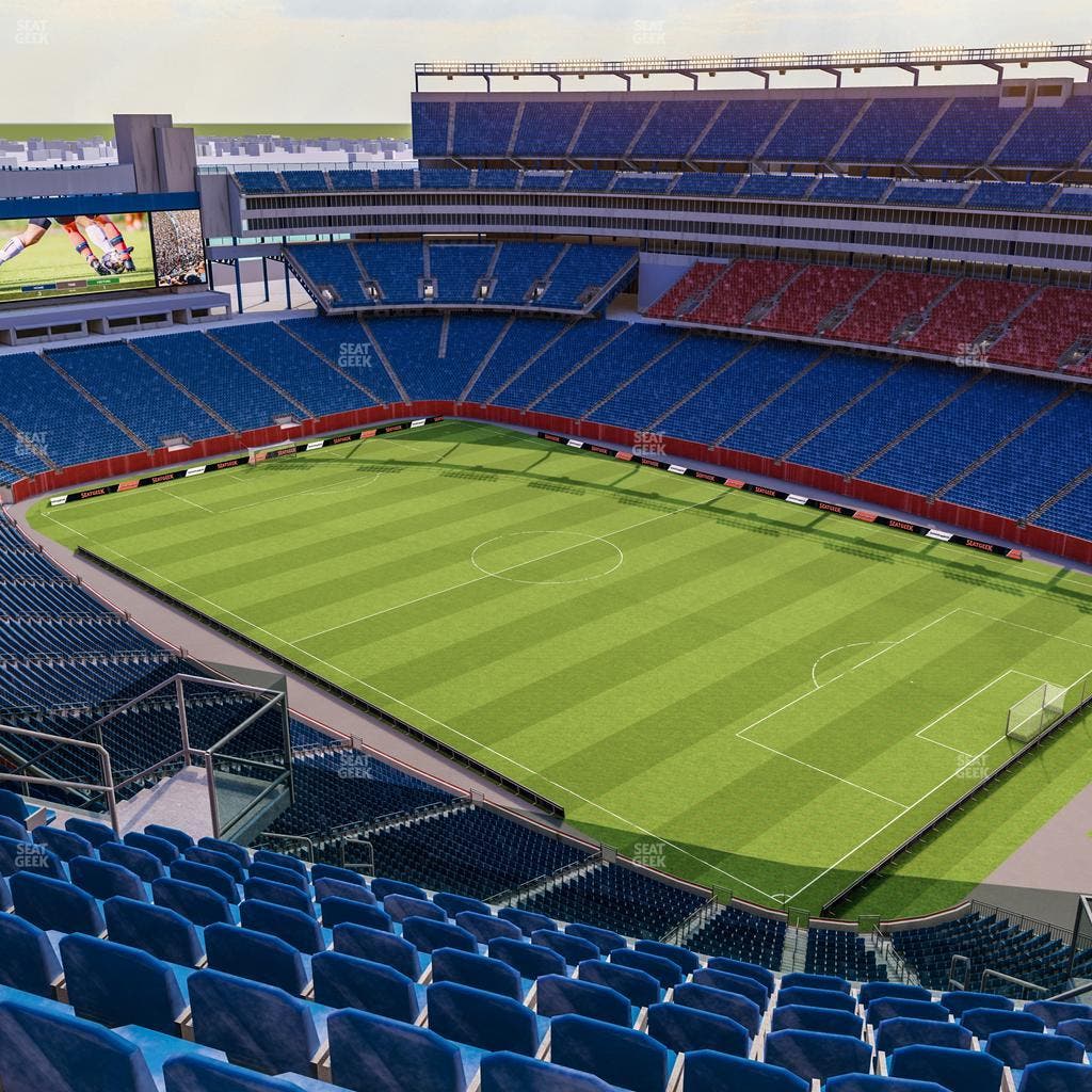 Gillette Stadium - Section 303 Seat View