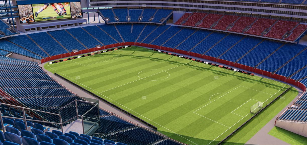 Gillette Stadium - Section 303 Seat View