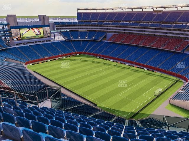 Gillette Stadium - Section 303 Seat View