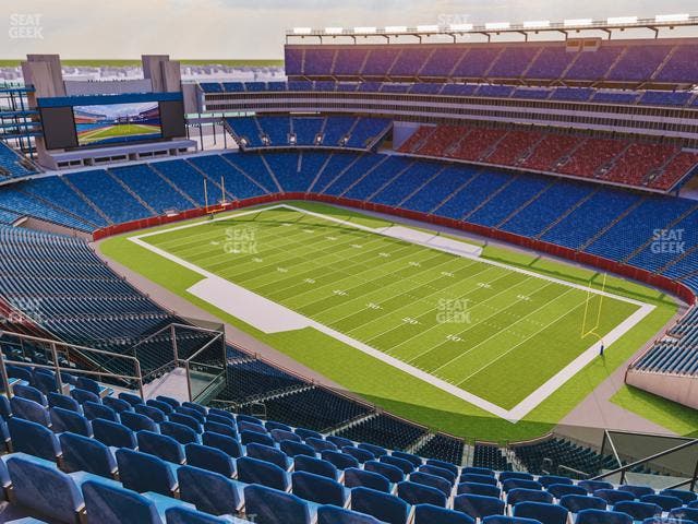 Gillette Stadium - Section 303 Seat View
